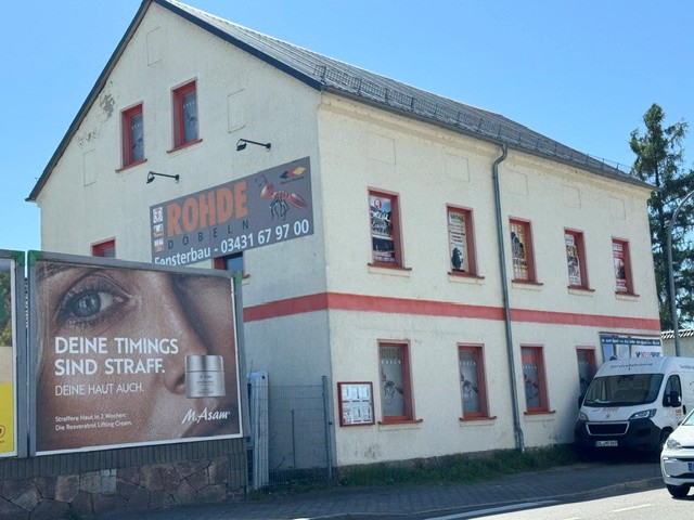 Gewerbeimmobilie mit Nebengebäude und Freifläche in Döbeln-West zum Verkauf